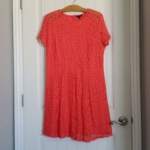 APT. 9 Coral Short Sleeve Dress